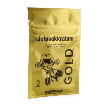 JETPACKKRATOM GOLD EXTRACT – CAPSULES