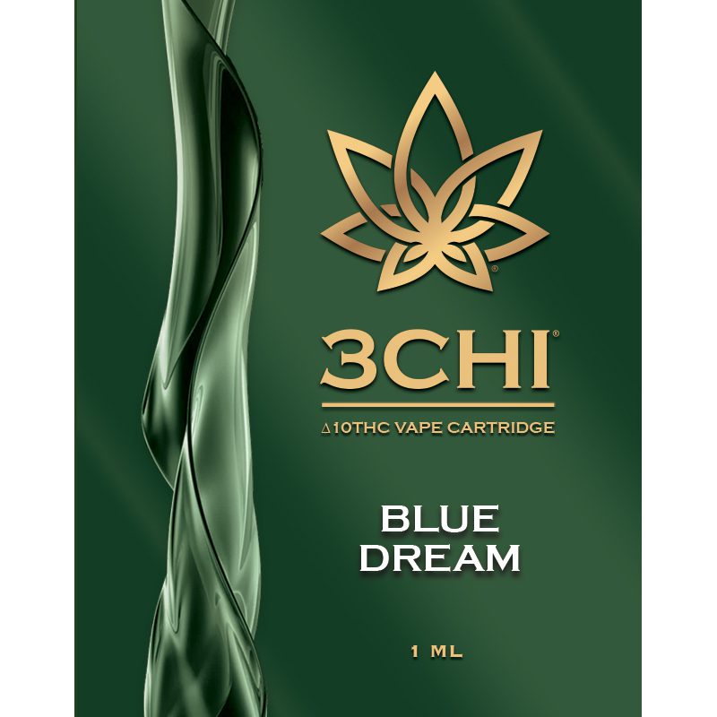 3Chi Delta-10-THC Vape Cartridge – Blue Dream
